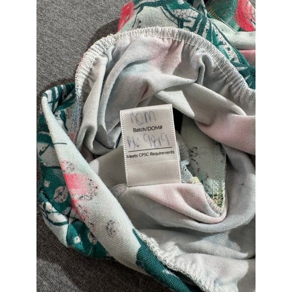 Jumping Julian | Baby Toddler Girls Blue Floral Shorts Bummies | 18 Month - Picture 4 of 4